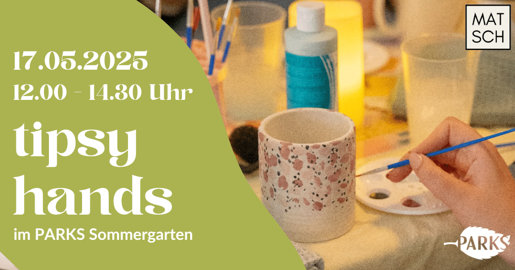 tipsy hands im Sommergarten
