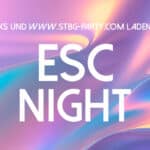 ESC Night x STBG | Public Viewing & Aftershow Party 16. Mai 2026