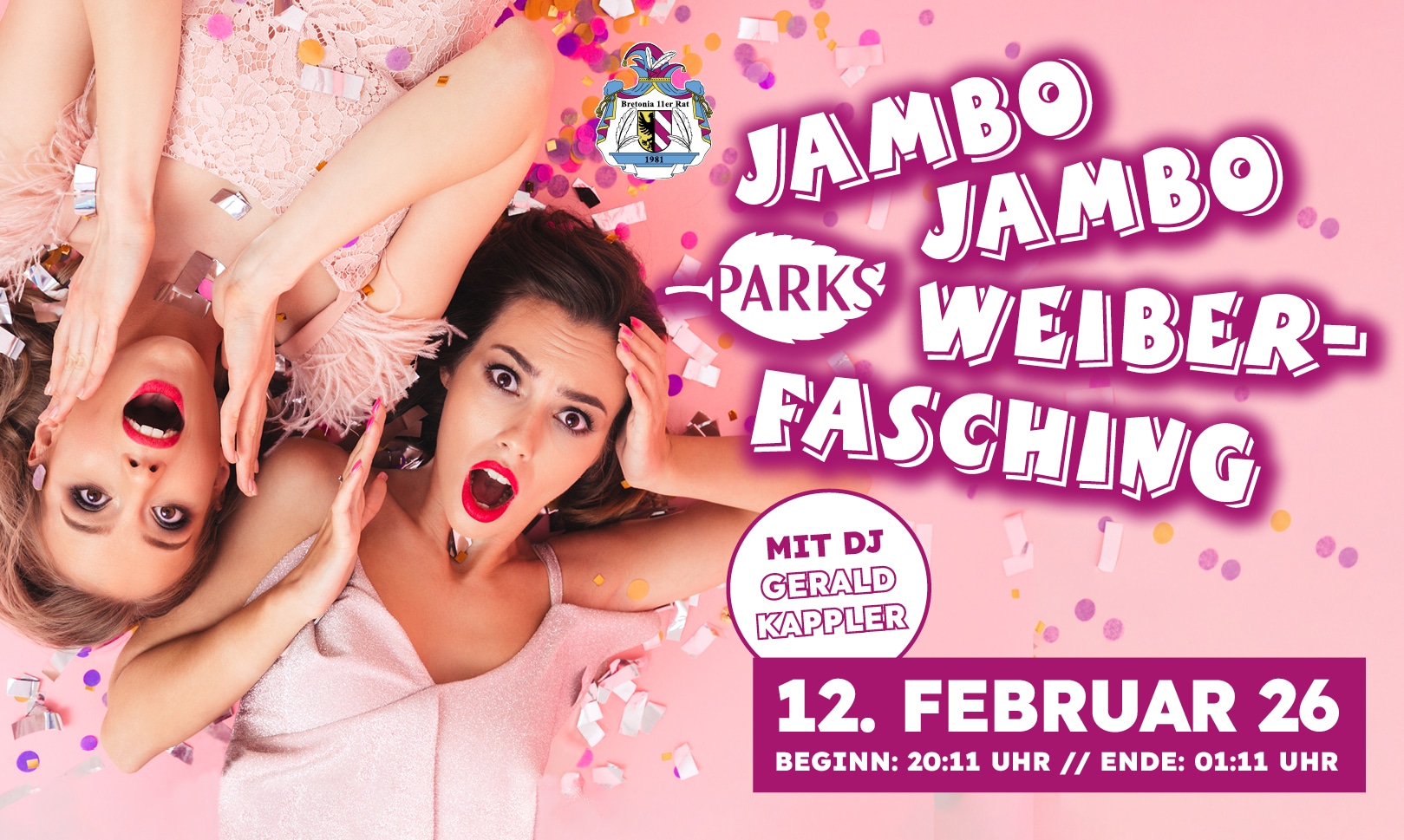 Jambo Jambo Weiberfasching 2026