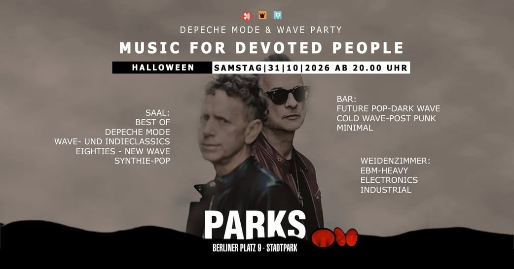 MUSIC FOR DEVOTED PEOPLE - Depeche Mode & Wave Party