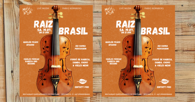 RAIZ BRASIL | Konzert im Gartensaal